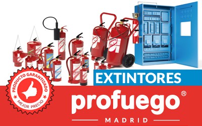 Extintores Madrid. Contacta con Profuego 2 EXTINTORES EN MADRID