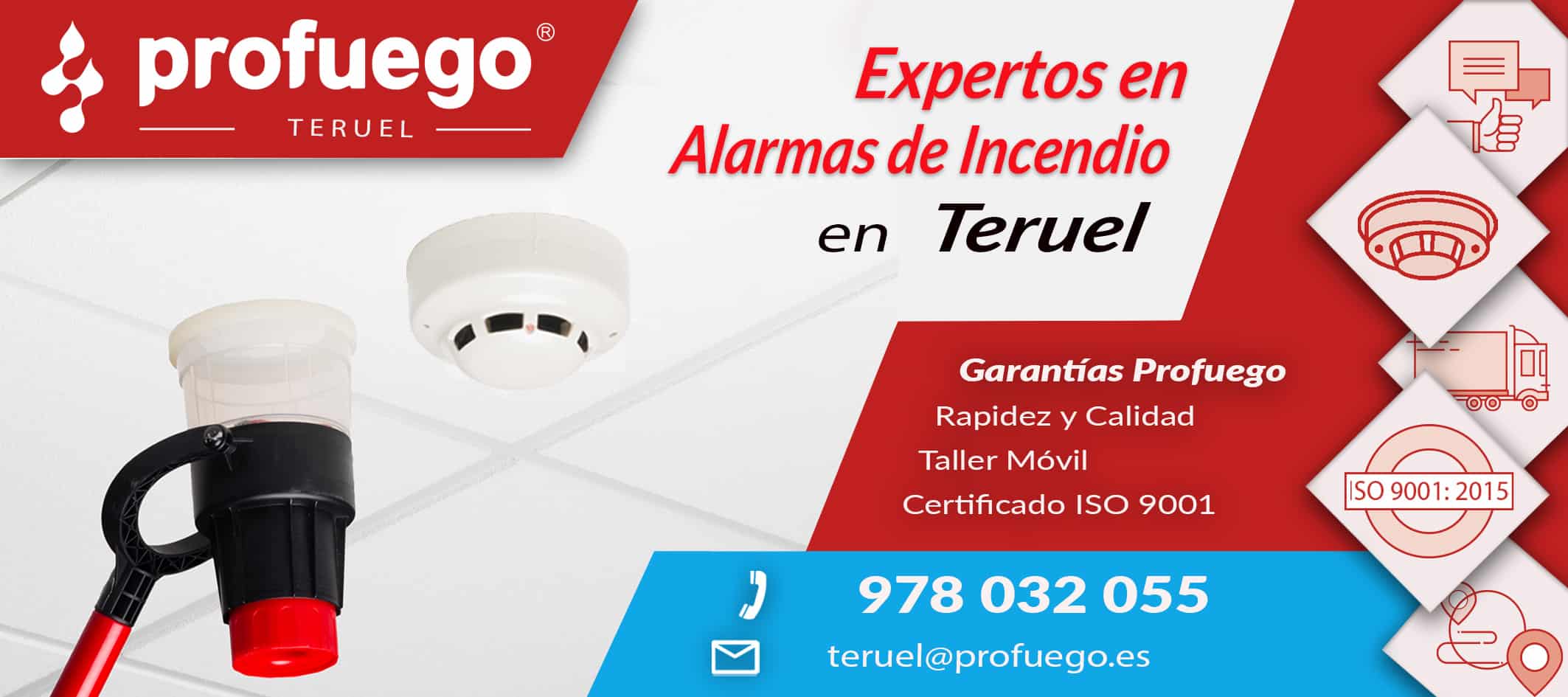 Alarmas de incendio teruel