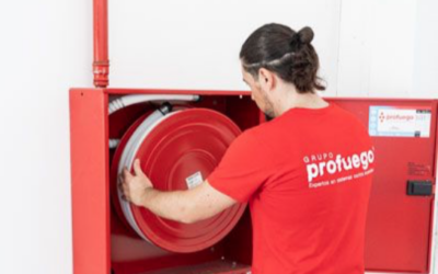 Uso de una BIE. Como utilizar una manguera contra incendios